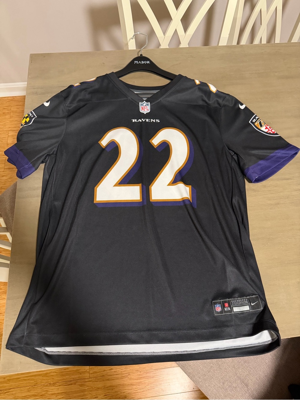 Derrick Henry Nike Black Baltimore Ravens #22 Jersey